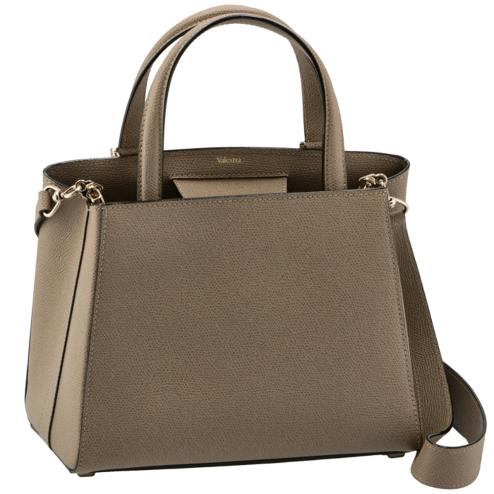 Valextra Triennale Small Tote Bag Oyster Gray